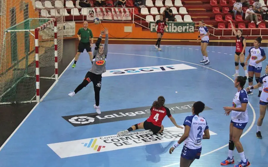 Imatge del partit de la temporada passada a Sagunt