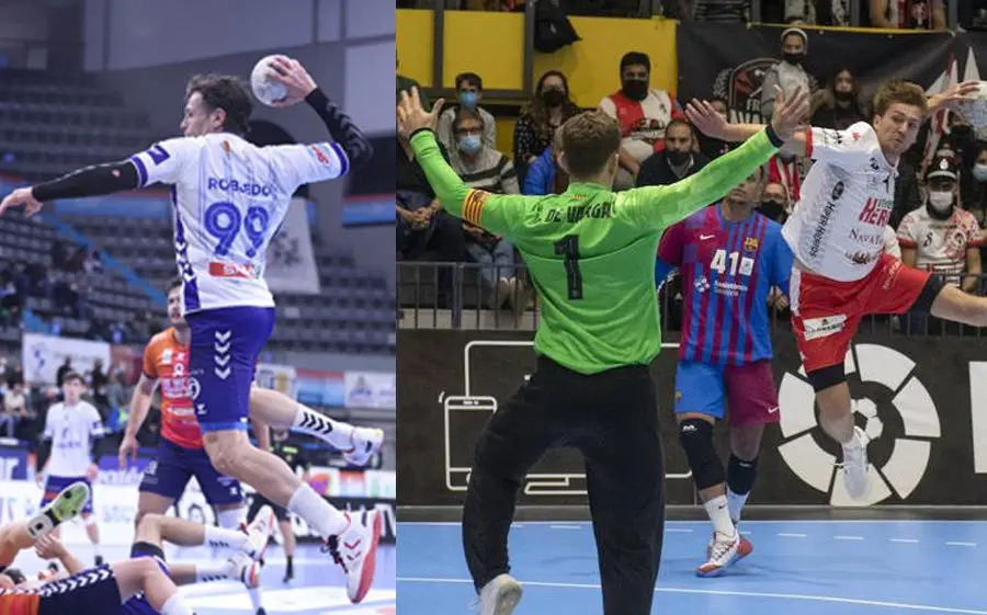 Imatges dels partits jugats a l'Olímpic i a Nava de la Asunción