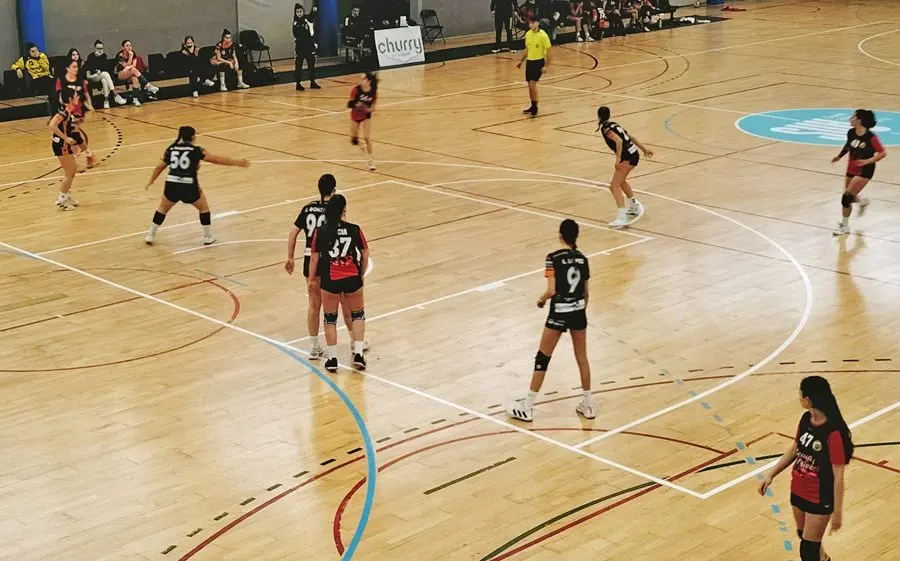 Imatge del partit Sant Vicenç - Ribes de cadets femenines