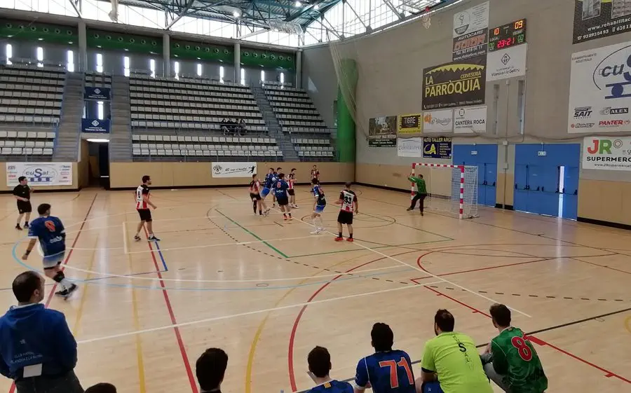 Imatge del partit Vilanova - Vic