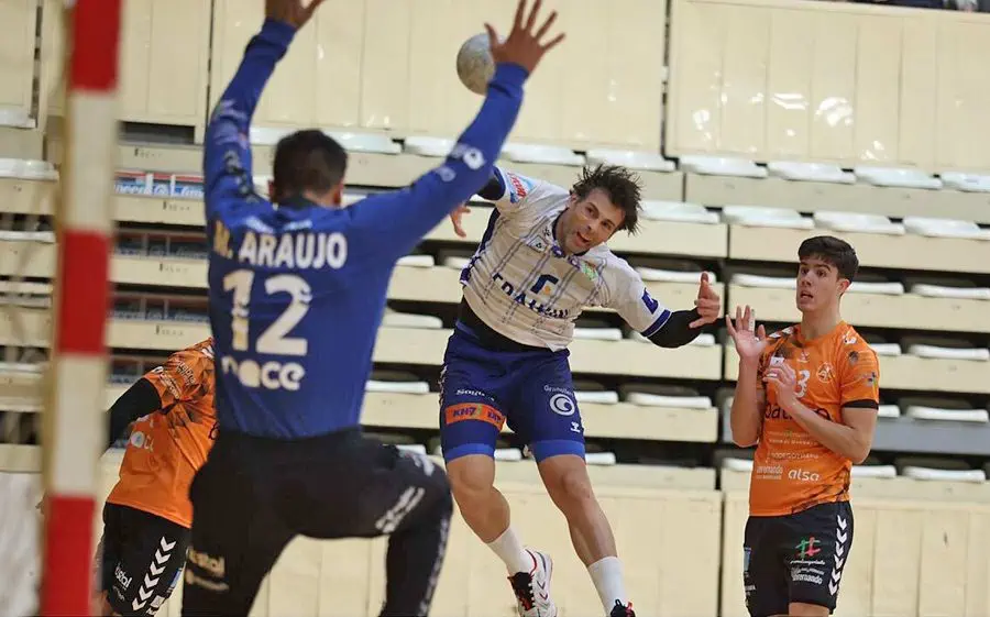 Antonio Garcia en el partit de la 1a volta