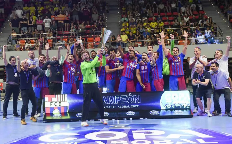 El Barça va guanyar la seva 11a Copa Asobal consecutiva
