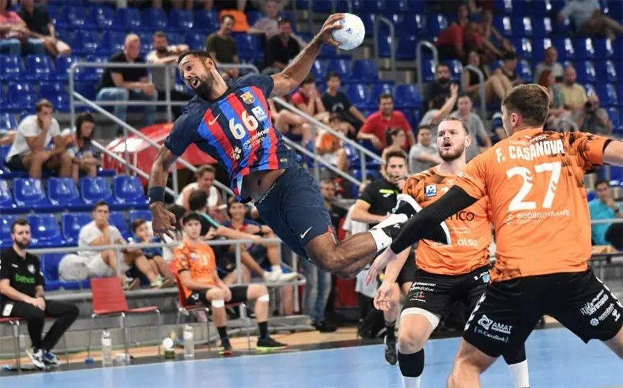 Melvyn Richardson en una acció espectacular