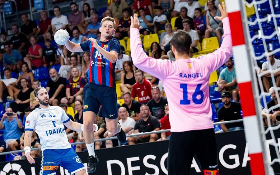 Bon debut de Hampus Wanne