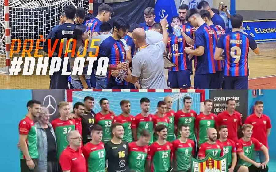 Fotos: @FCBHandbol i instagram Handbol Sant Quirze