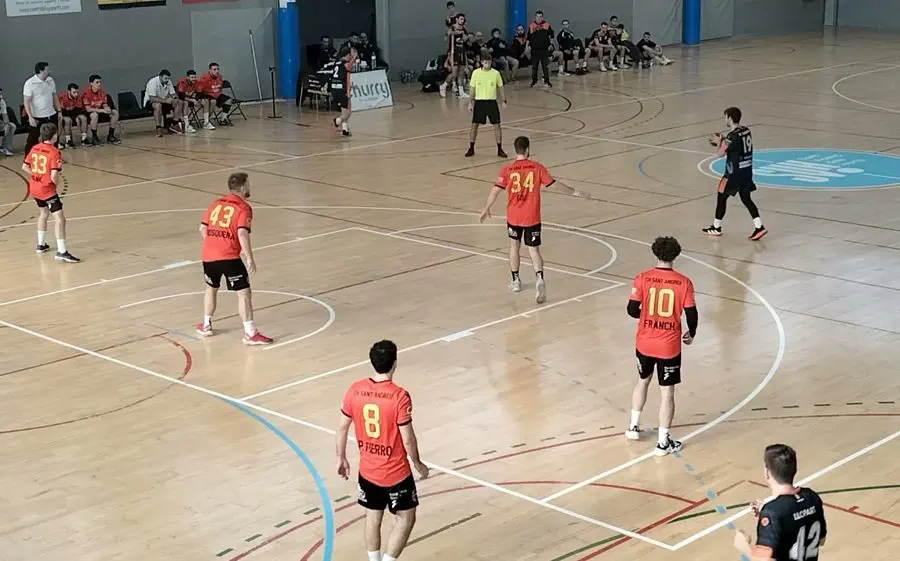 El Sant Andreu ha perdut el seu primer partit a Sant Vicenç