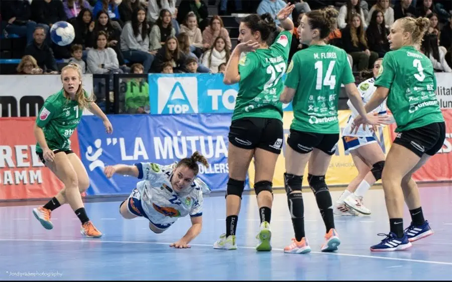 Imatge del partit entre Granollers i Elche