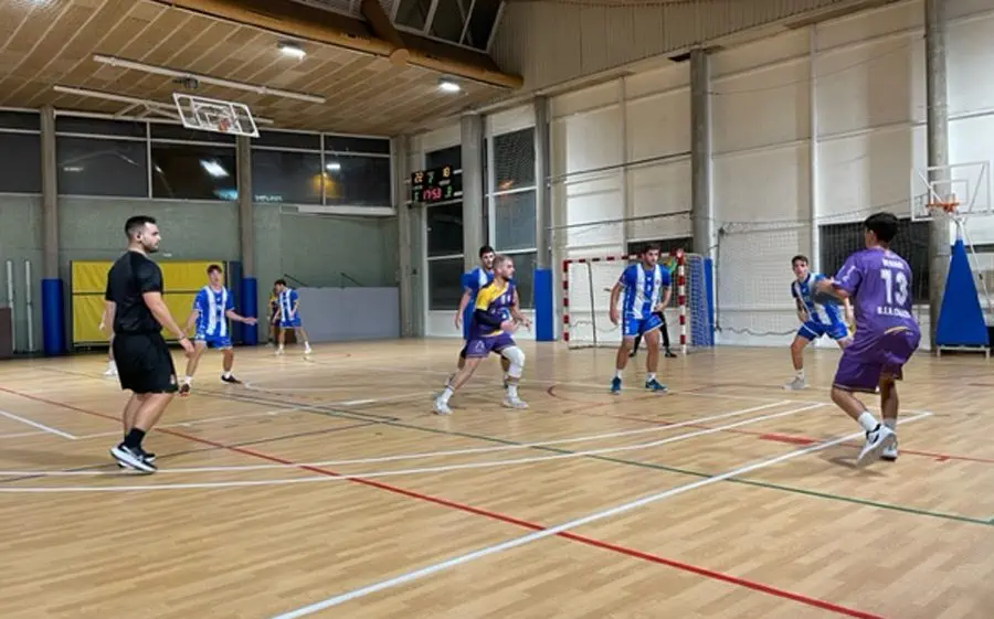Imatge del partit Espanyol - Calella de la 1a fase