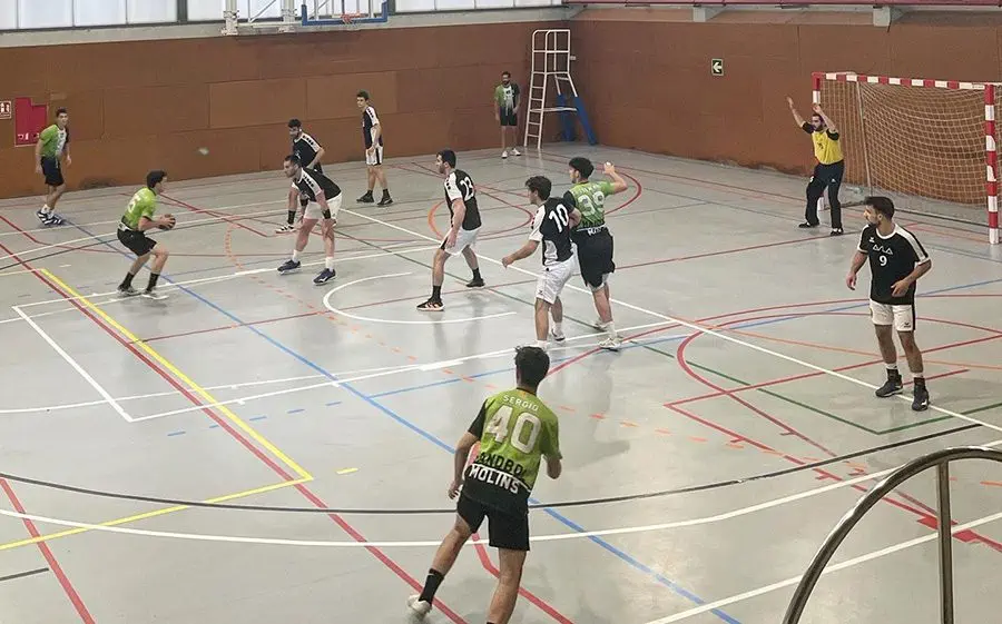 Imatge del partit Aula.- Molins B