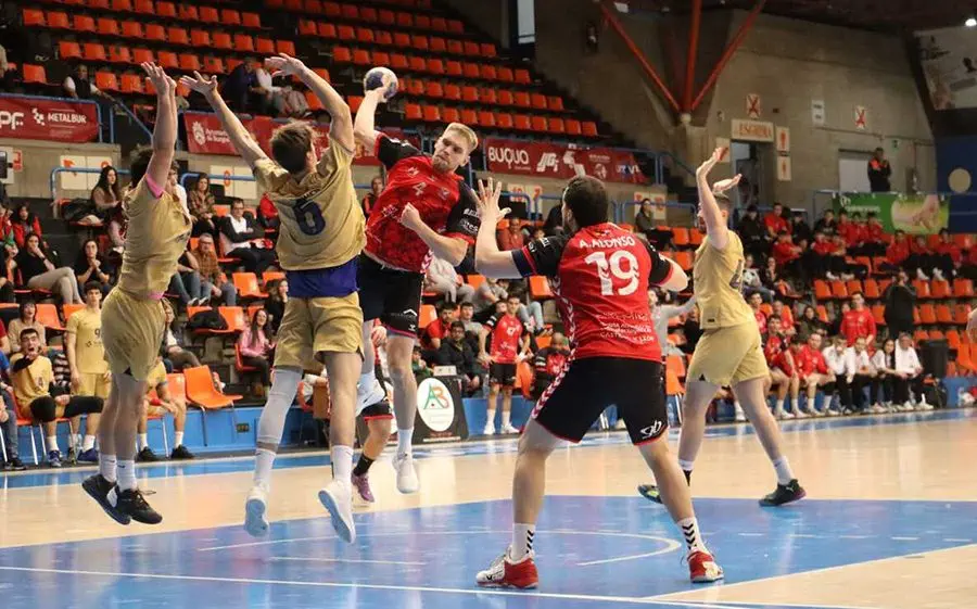 Imatge del partit Burgos - Barça Atlètic de la temporada passada