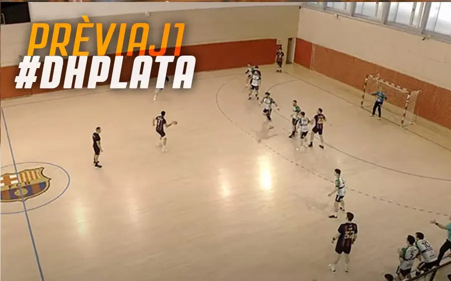 Imatge del partit Barça Atlètic - Novàs de la temporada passada