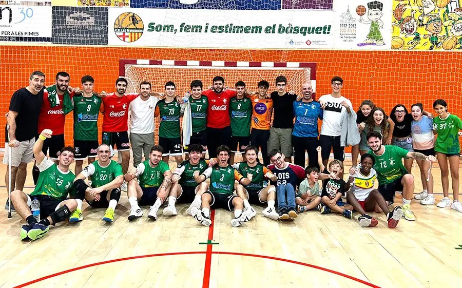 Gran triomf de Les Franqueses en el derbi