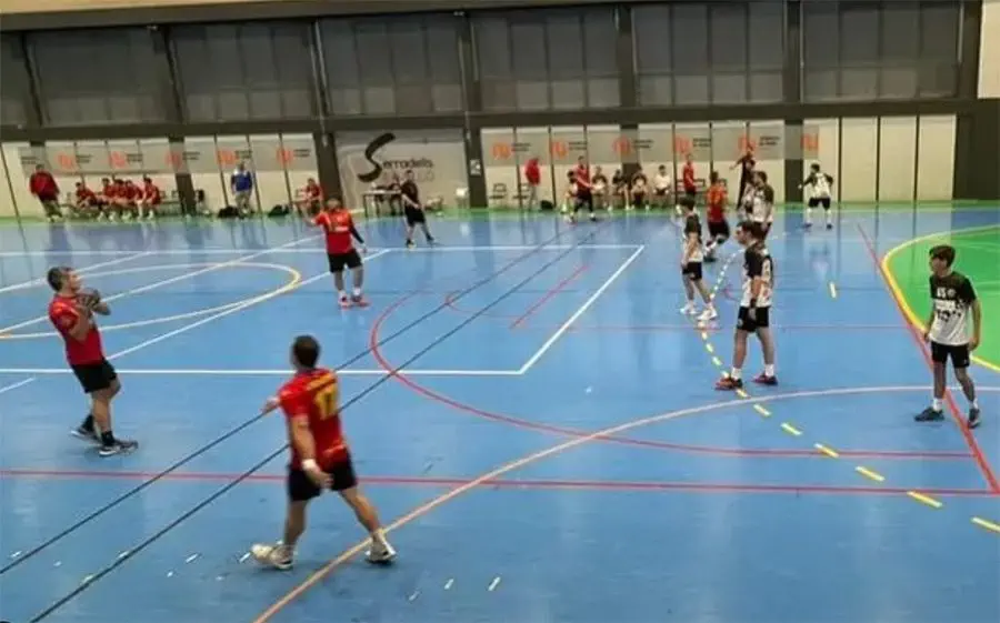 Imatge del partit Andorra - Ribes B, en el qual el triomf andorrà ha estat invalidat