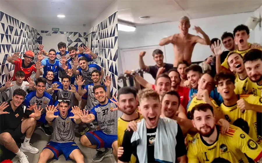 Gavà B i La Garriga B van celebrar un altra victòria... i van 5 de 5