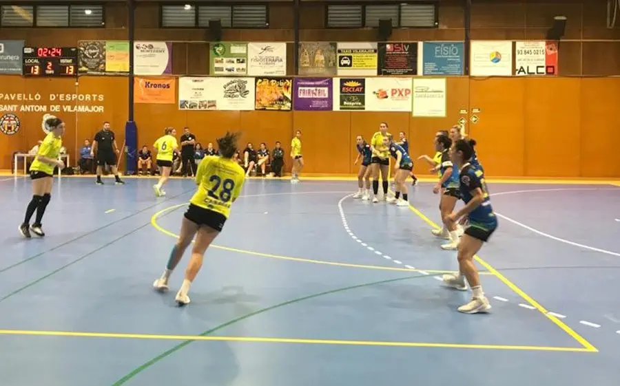 Imatge del partit jugat a Vilamajor