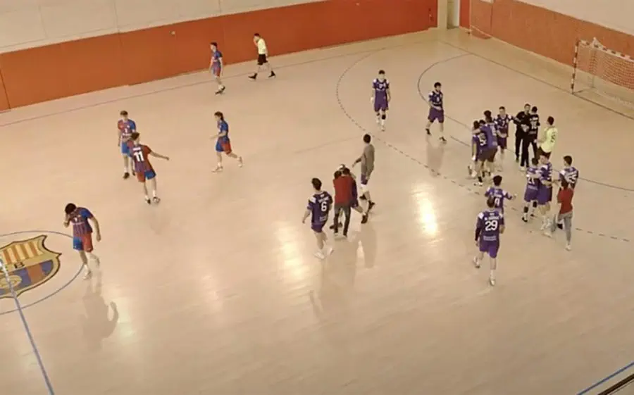 Imatge del partit de la temporada 2021-22 en el qual el Guadalajara va assolir l'ascens a Asobal