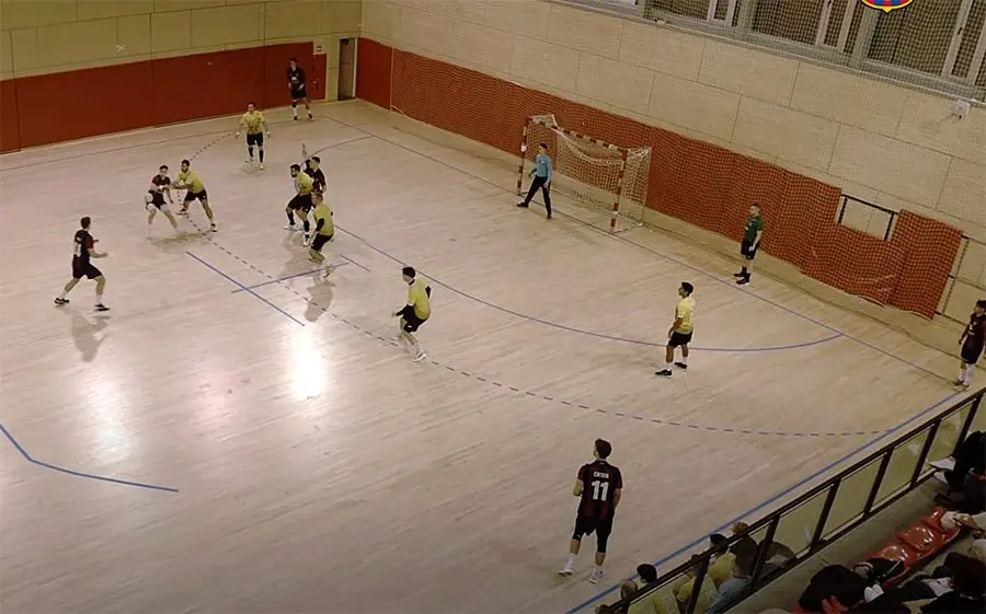 Imatge del partit Barça Atlètic - Guadalajara