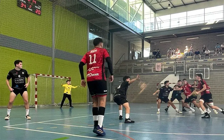 Imatge d'un partit de la Coope al Pau Gasol d'aquesta temporada (contra Poblenou)