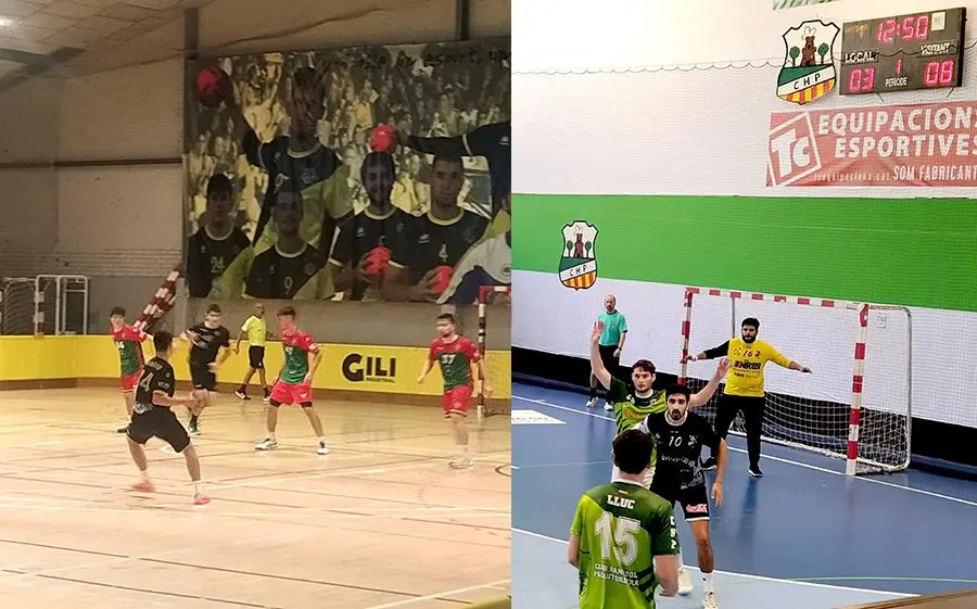 Imatge de partits a les pistes de Martorell i Palautordera B