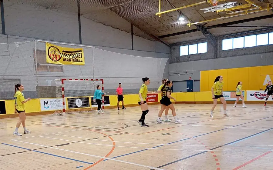 Imatge del partit Martorell - Amposta