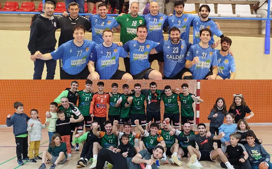 Llavaneres i Les Franqueses després de guanyar al Martorell i al Palautordera B