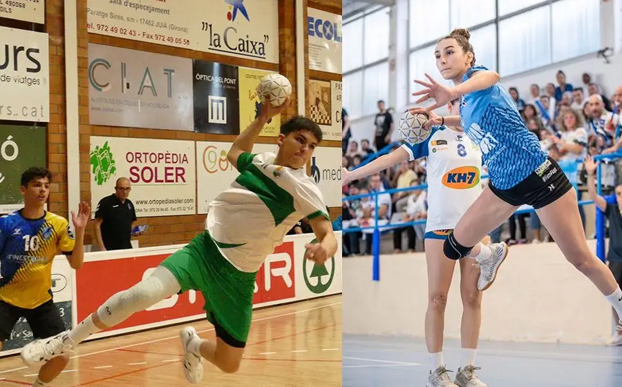 Imatge d'un Bordils - Esplugues masculí i d'un Llavaneres - Granollers femení
