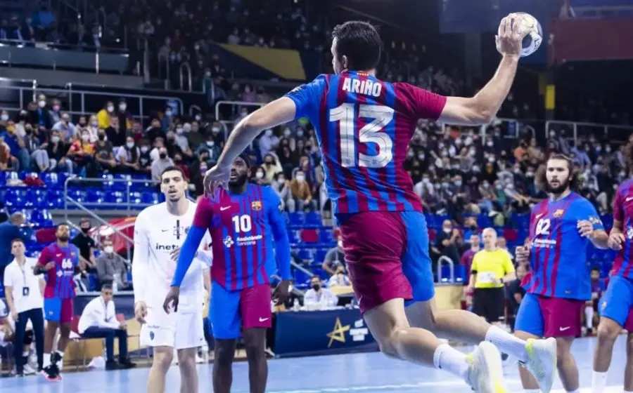 Aitor Ariño en l'últim Barça - PSG al Blaugrana