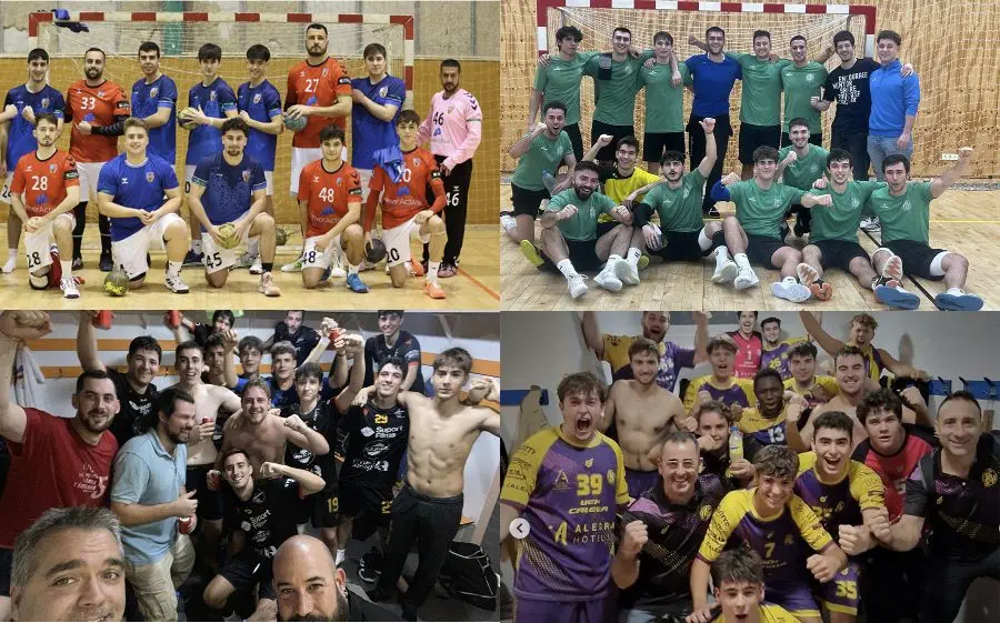 Montcada C i Horta, a dalt, Sant Andreu C i Calella B, a baix, són els quatre semifinalistes