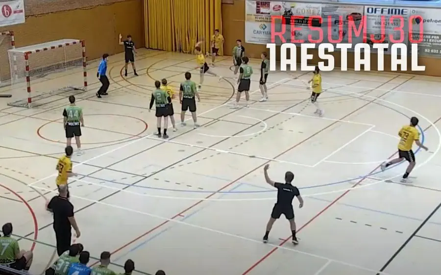 Jan Rof marcant el gol que dona el títol al Sant Cugat