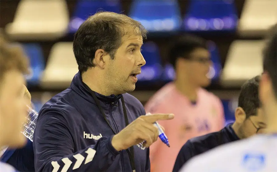 Sergio Pozo entrenador del Granollers B