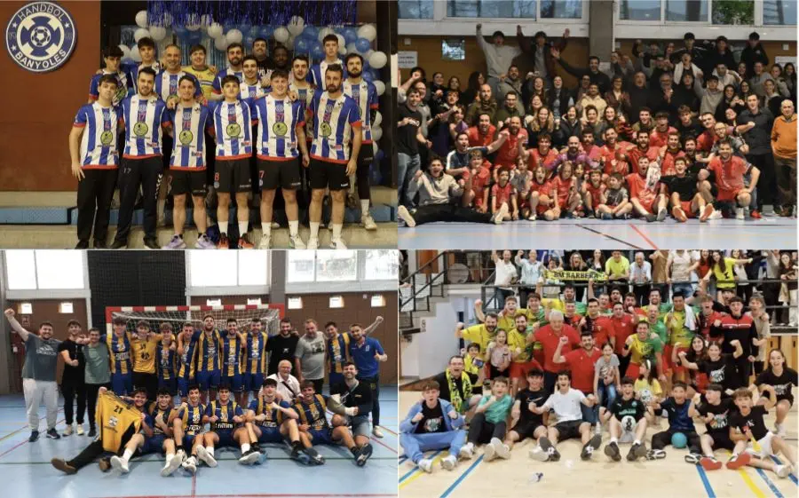 Banyoles (baixat) i Cardedeu, Igualada i Barberà (ascendits) són les quatre novetats