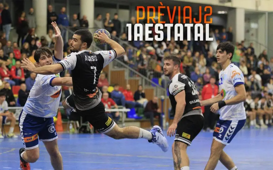 Alejandro Casas en l'últim partit jugat entre La Roca i Granollers B al pavelló roquerol