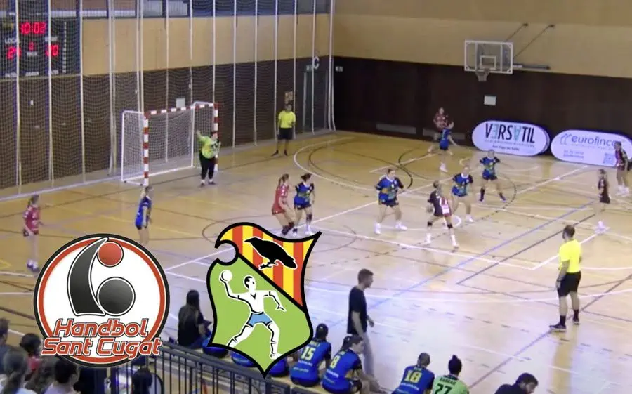 Imatge d'un partit al pavelló santcugatenc
