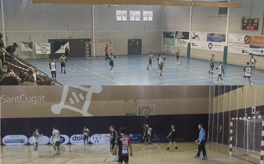 Els pavellons de Sesrovires i Sant Cugat acullen els partits més atrsctius
