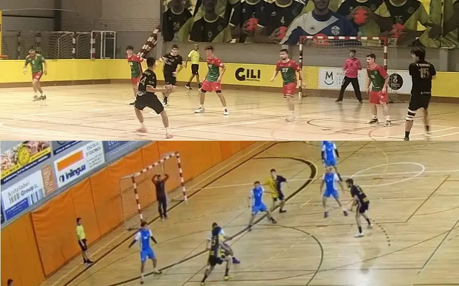 Imatge de partits a Martorell i Mataró de temporades anteriors