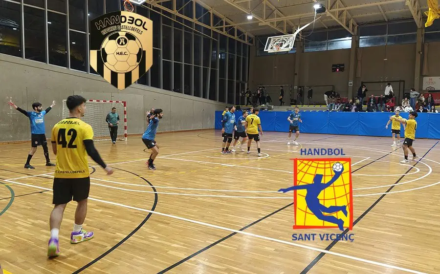 Imatge de l'últim partit que ha perdut a casa el Castelldefels a Can Vinader contra el Llavaneres ara fa ja deu mesos