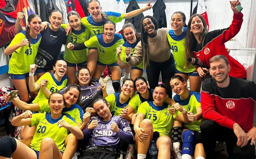 El Sant Joan Despí C després de guanyar al Ribes B