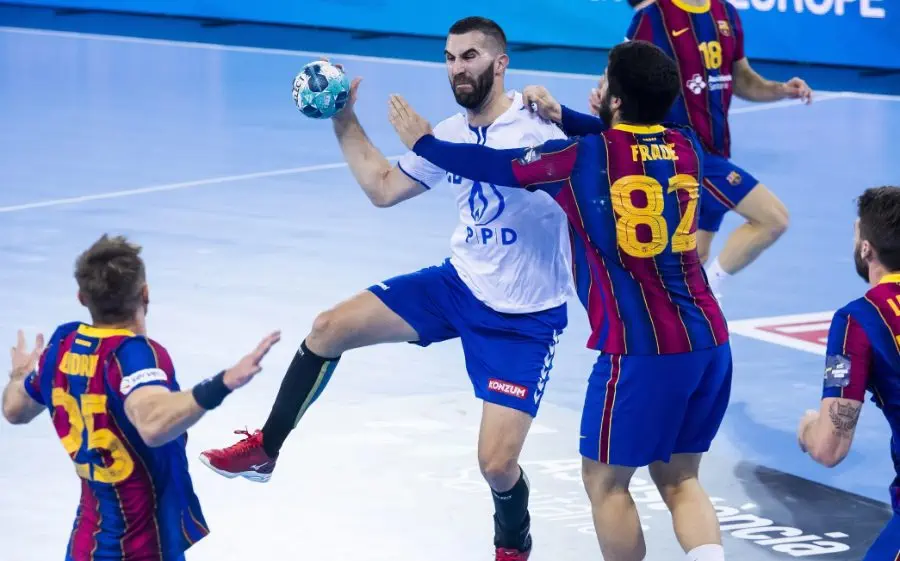 Imatge de l'últim Barça- Zagreb de fa quatre anys