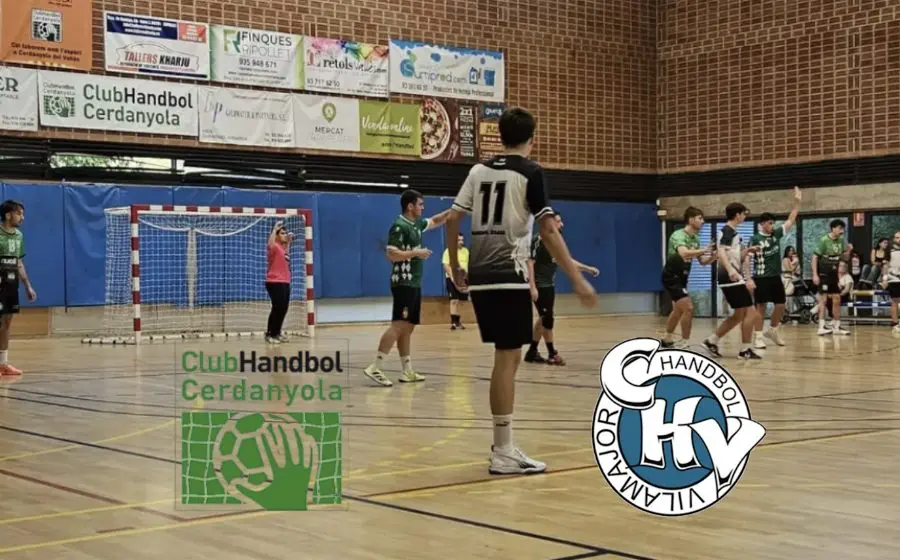Imatge del partit jugat a Guiera entre Cerdanyola i Ègara B