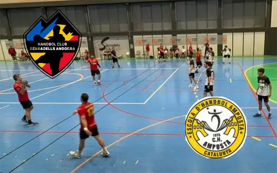 Imatge d'un partit al pavelló andorrà