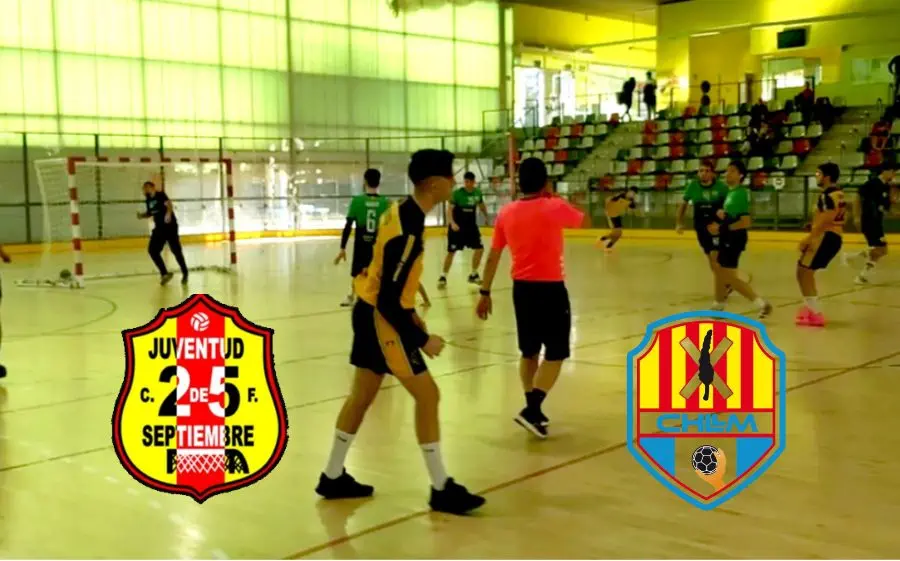 Imatge d'un partit al pavelló rubinenc (partit de Maristes Rubí de la temporada passada)