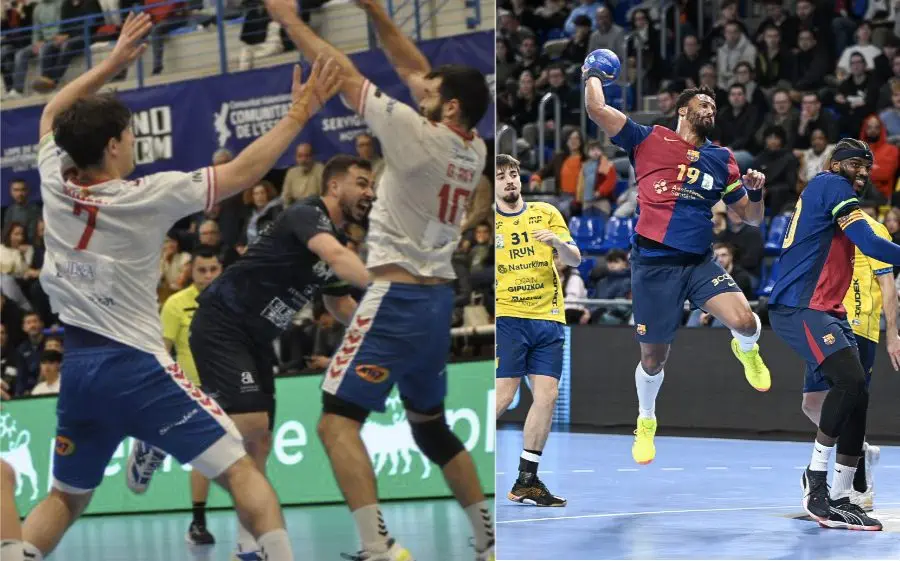 Imatges dels partits jugats a Benidomr i al Palau Blaugrana
