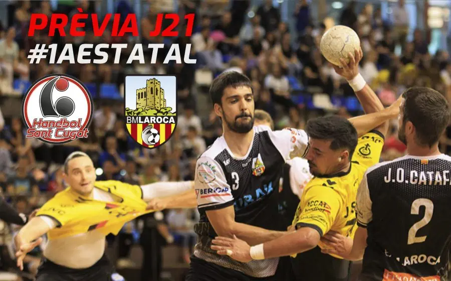 Imatge del partit de la temporada passada entre Sant Cugat i La Roca