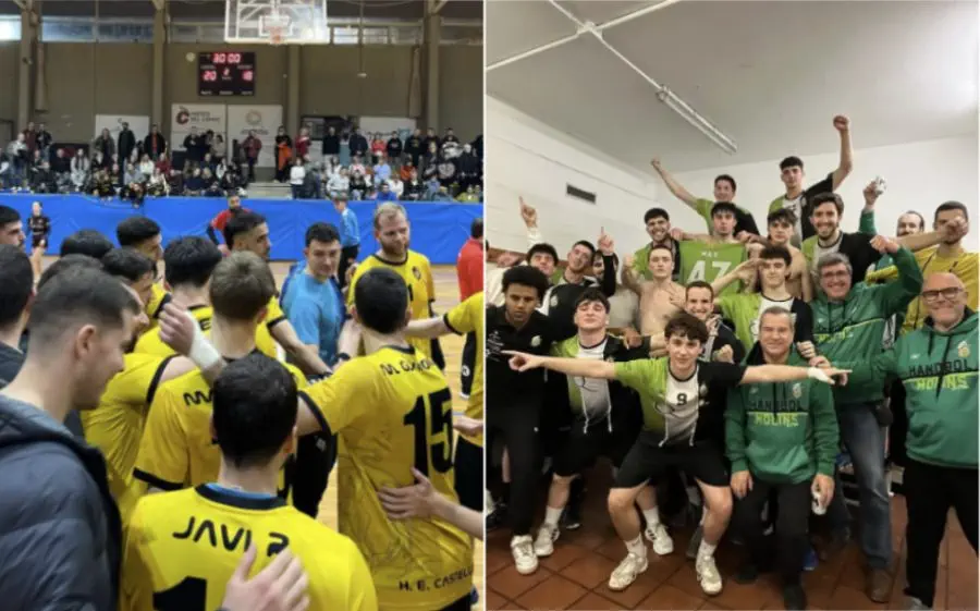 Castelldefels i Molins B van tombar Ribes i JH Mataró B