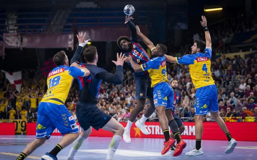 Imatge de l'últim Barça - Kielce al Blaugrana fa dues temporades.