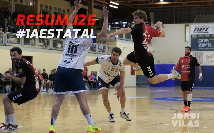 Jan Rof en el partit jugat al pavelló "Els Quatre Hereus"