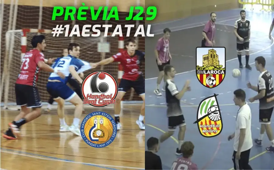 Imatge de partits anteriors entre Sant Cugat i Sanes i La Roca i Molins