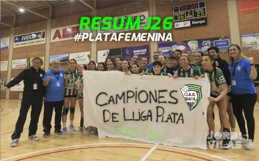 L'OAR Gràcia es proclama campió del grup C de Plata