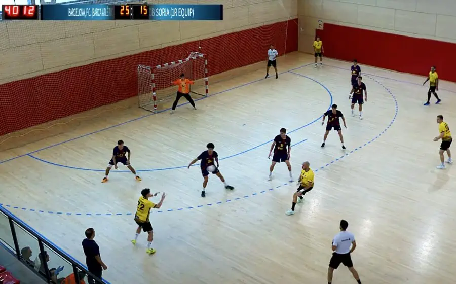 El Barça Atlètic en 40 minuts només havia encaixat 15 gols
