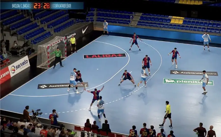 El Sinfín la temporada passada va guanyar en partit jugat al Blaugrana